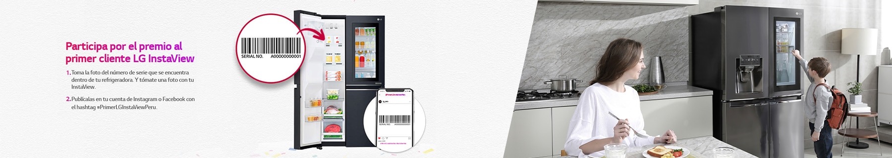 LG CELEBRA EL HITO DE LAS VENTAS DE LA REFRIGERADORA INSTAVIEW ENCONTRANDO A LOS PRIMEROS CLIENTES
